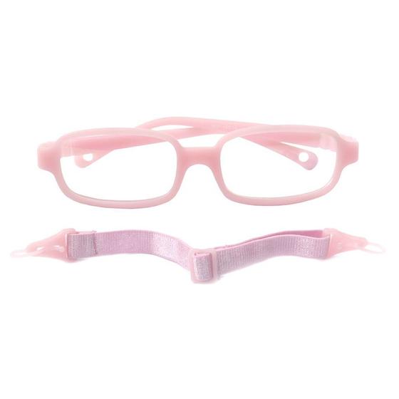 Imagem de Óculos Armação Infantil Flexível Elástico Silicone 3 A 7 Anos