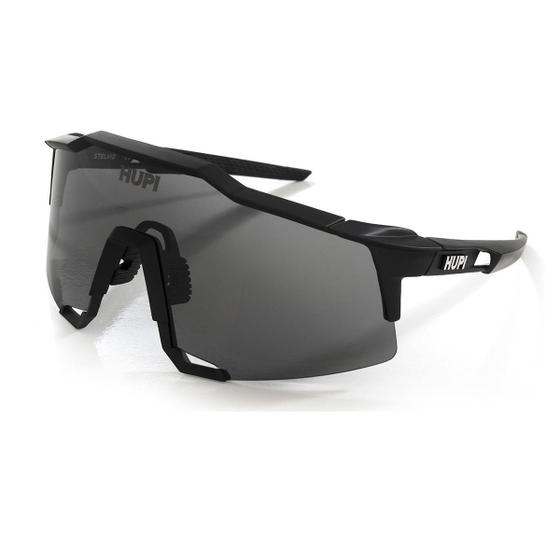 Óculos Ciclismo Protecao Uv Preto Hupi Preto Stelvio Menor preço em Óculos Ciclismo Protecao Uv Preto Hupi Preto Stelvio