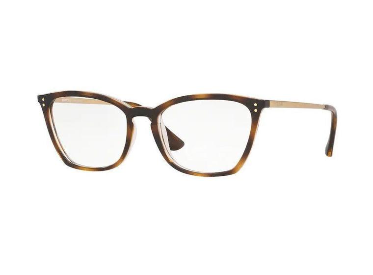 Imagem de Óculos de Grau Feminino Vogue VO5277L 1916 53 Acetato Marrom