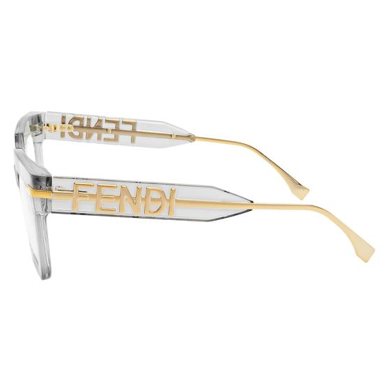 Imagem de Óculos de Grau Fendi FE50065I 020 Cinza Translucido