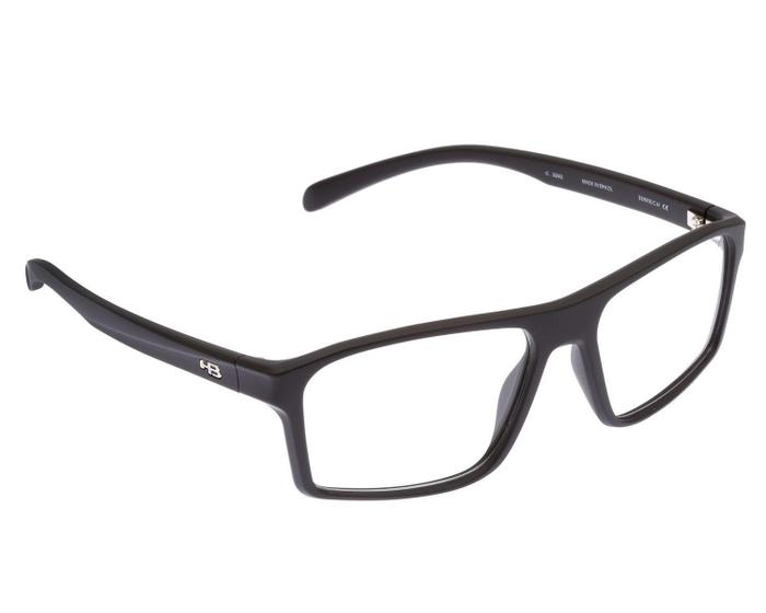 Imagem de Óculos De Grau Hb Polytech 0001 Matte Black Demo