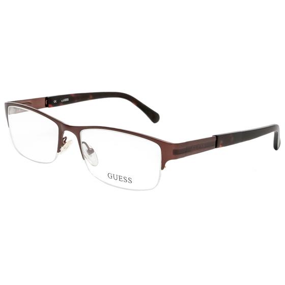 Imagem de Óculos de Grau Retangular Guess GU1785 BRN Cobre