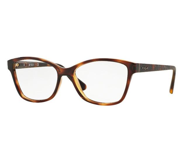 Imagem de Óculos de Grau Vogue VO2998 Feminino Castanho 5,4-1,6cm