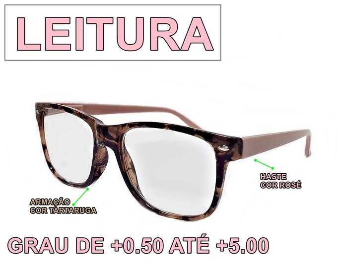Óculos De Leitura Descanso Feminino Com Grau Perto Presbiopia Premium ...