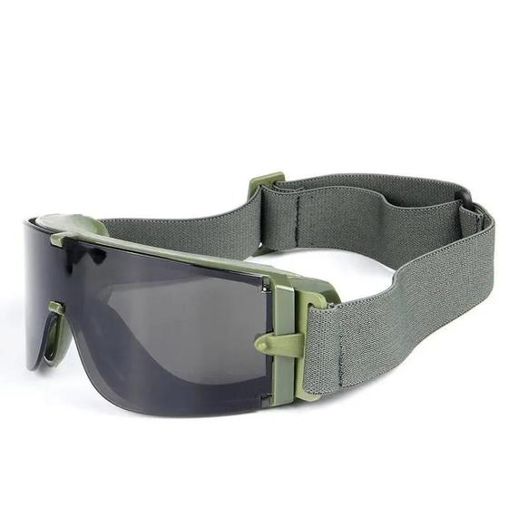 Imagem de Óculos de Paintball Tático X800 - Espelho Anti-Impacto para Airsoft e Tiro Esportivo