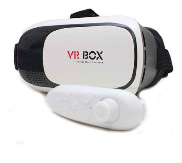 Imagem de Óculos de Realidade Virtual VR Box 2.0 Experiência imersiva 3D com Cardboard