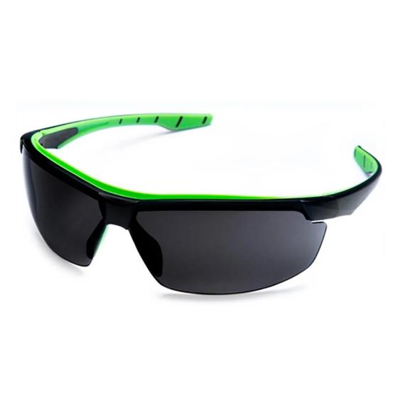 Imagem de Óculos De Segurança Neon Verde Escuro Antirisco Uv E Antiembaçante  Ca 40906 Steelflex