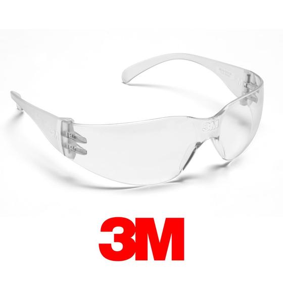 Imagem de Óculos de Segurança Virtua Anti-risco Incolor - 3M