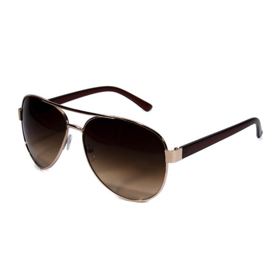 Imagem de Óculos de Sol Aviador Feminino e Masculino Proteção UV400 Acompanha Case