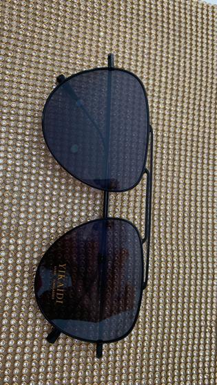Imagem de Óculos De Sol aviador preto polarizado Modelo Ajustável masculino