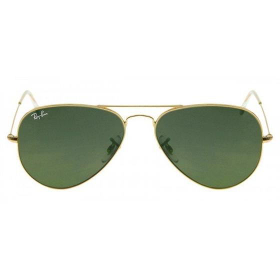 Imagem de Óculos De Sol Aviador Ray Ban Rb3025 L0205 Tam.58 - Único - DOURADO E VERDE