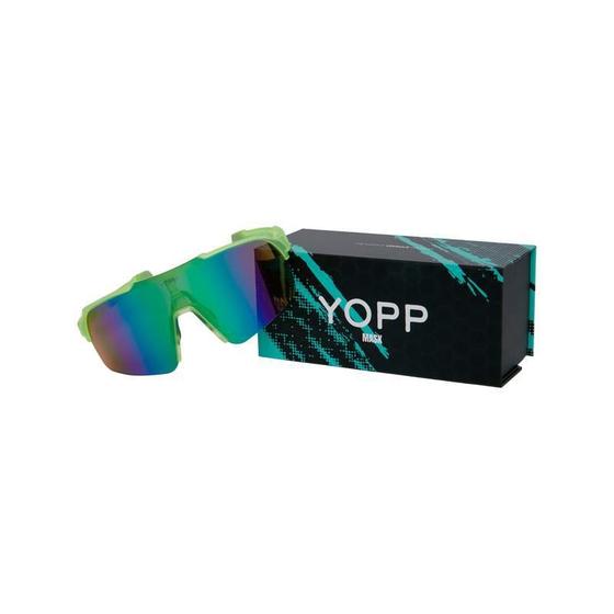 Imagem de Óculos De Sol Esportivo Yopp Uv400 Corrida E Bike Mask L 2.3