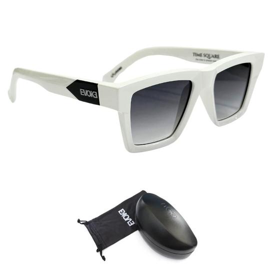 Imagem de Óculos De Sol Evoke Time Square B02 White Shine Gradient