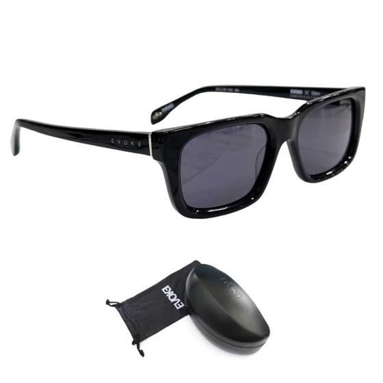 Óculos De Sol Evoke X Whindersson Evk 49 Eoh11 Black Shine Óculos De Sol Evoke X Whindersson Evk 49 Eoh11 Black Shine