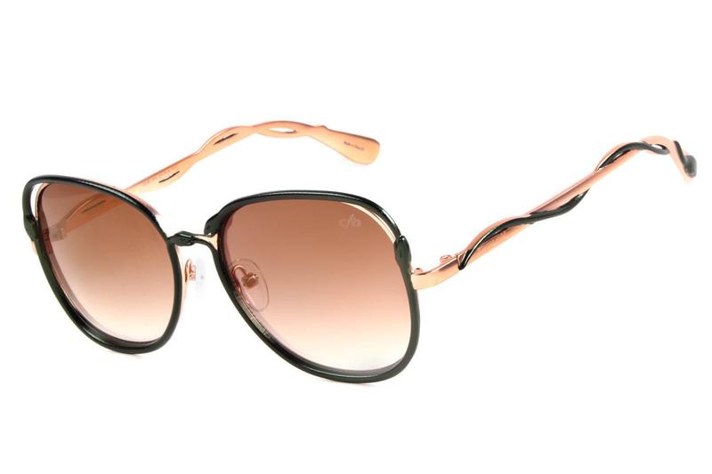 Óculos de Sol Feminino Chilli A Trois Fernanda Verde 1912 Chilli