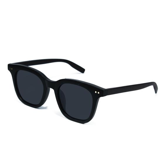 Imagem de Óculos De Sol Feminino Masculino Quadrado Astes Madeira Uv400 Acompanha Case