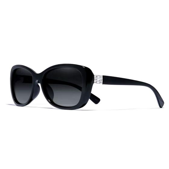 Imagem de Óculos de sol feminino polarizado gradiente design elegante clássico polarizado Uv400