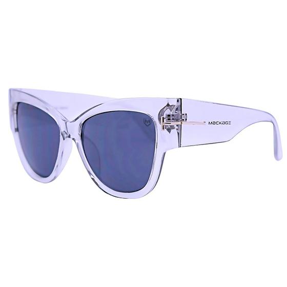 Imagem de Óculos de Sol Feminino Quadrado Gateado Oversized Acetato Mackage - Cristal