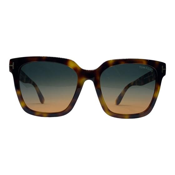 Imagem de Óculos de Sol Feminino Tom Ford 952 Acetato Quadrado