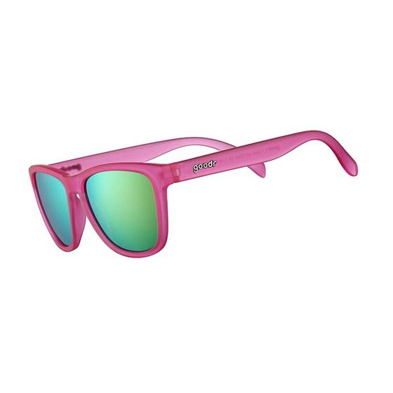 Imagem de Óculos de Sol Goodr Para Esporte - Flamingos on a Booze Cruise