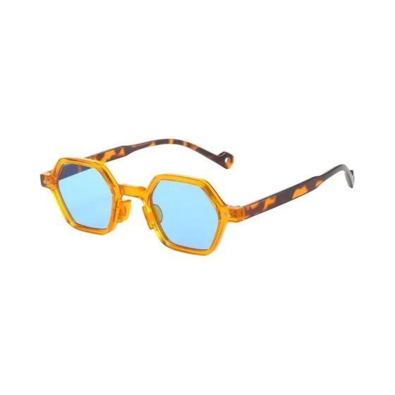 Imagem de Óculos de Sol Hexagonais Pequenos - Moda Irregular para Mulheres