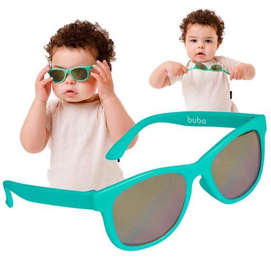 Óculos de Sol Infantil Bebê Buba Proteção UVA UVB Flexível - Buba Baby ...