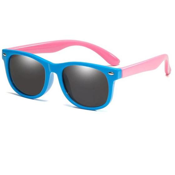 Imagem de Óculos De Sol Infantil Flexível Polarizado Proteção Uv400