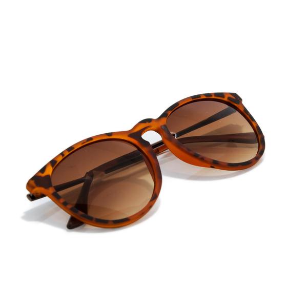 Imagem de Óculos de Sol Masculino E Feminino Da Moda Redondo Proteção UV400 Acompanha Case