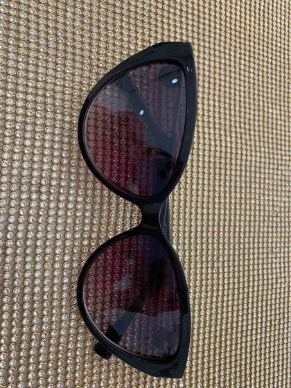 Imagem de Óculos De Sol Modelo michele preto Ajustável Feminino