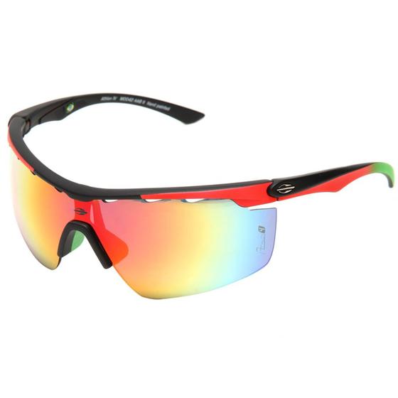 óculos de SOL Mormaii ATHLON 4 Vermelho e Verde Menor preço em óculos de SOL Mormaii ATHLON 4 Vermelho e Verde