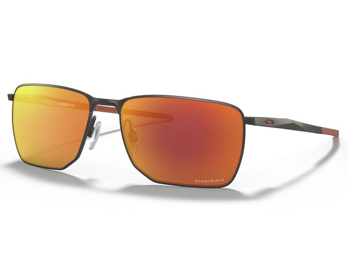 Imagem de Óculos de Sol Oakley Ejector Matte Gunmetal Prizm Ruby