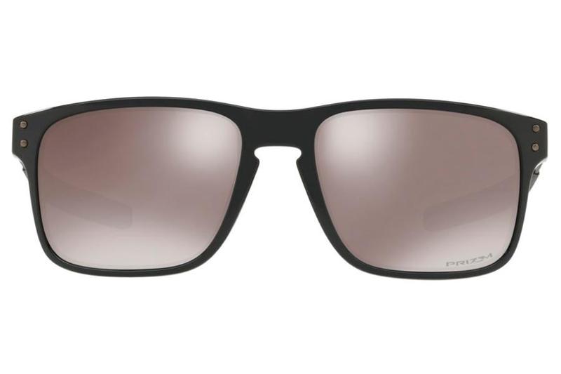 Imagem de Óculos de Sol Oakley Holbrook Mix 0OO9384 06/57 Preto Polido Lente Preto Espelhado Polarizado