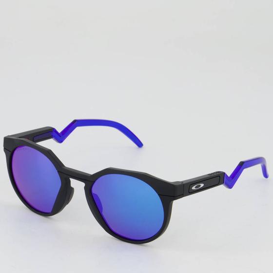 Imagem de Óculos de Sol Oakley HSTN Matte Saph Preto e Azul