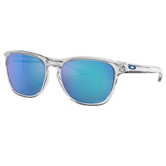 Imagem de Óculos de Sol Oakley Manorburn Polished Clear W/ Prizm Sapphire