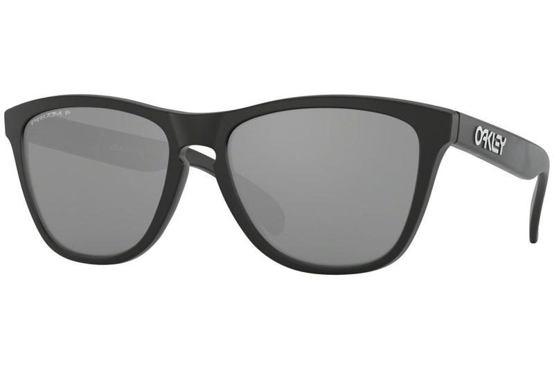 Imagem de Óculos de sol Oakley OO9013-F755 Frogskins - Matte Black / Prizm Black Polarized