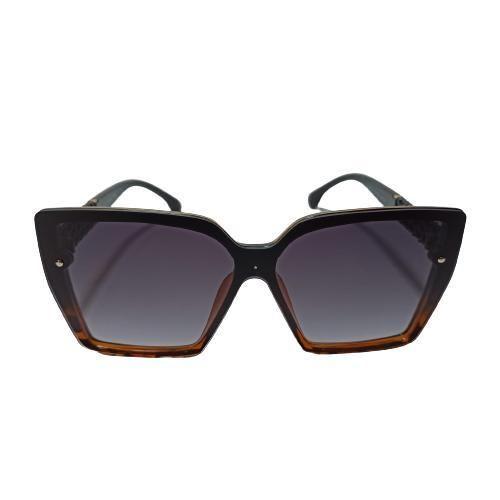 Imagem de Oculos De Sol Oversized Quadrado Uv400 Mesclado