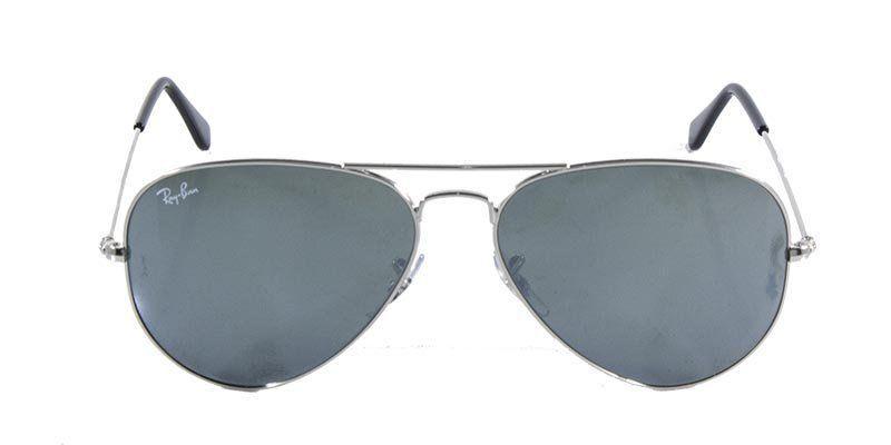 Óculos de Sol Ray Ban Aviador Clássico RB3025 Prata Menor preço em Óculos de Sol Ray Ban Aviador Clássico RB3025 Prata