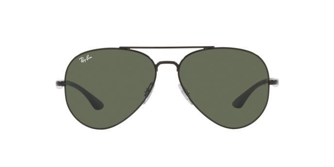 Imagem de Óculos de Sol Ray-Ban RB3675L 002 31 Preto Lente Verde Tam 58