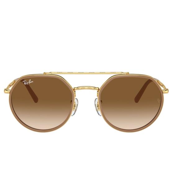 Imagem de Óculos de Sol Ray Ban RB3765 001/51 53 Dourado Original