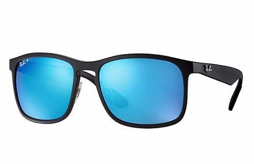 Imagem de Óculos De Sol Ray-ban Rb4264 601-s/a1 58-18 Chromance Polarizado