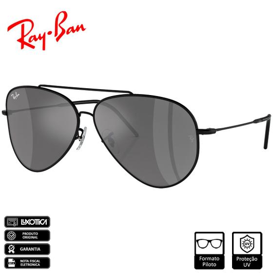 Imagem de Oculos de Sol RayBan Original Aviator Reverse RBR0101S 002 GS 59