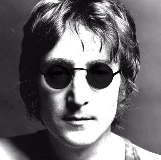 Imagem de Óculos De Sol Redondo Retro Ozzy John Lennon 5.2 Cm 