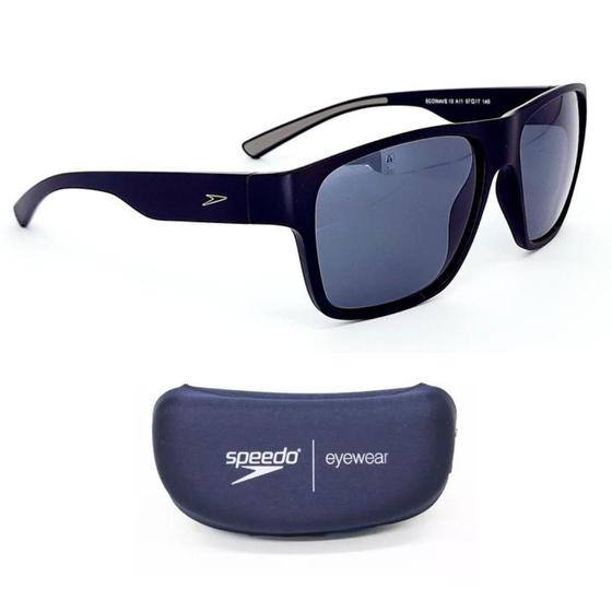 Imagem de Óculos de Sol Speedo Ecowave 10 A11 Preto Fosco Polarizado