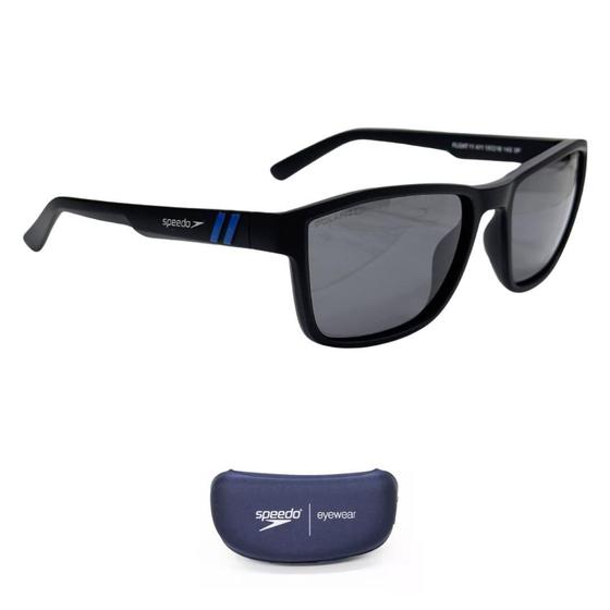 Imagem de Óculos De Sol Speedo Float 11 A11 Preto Fosco Polarizado