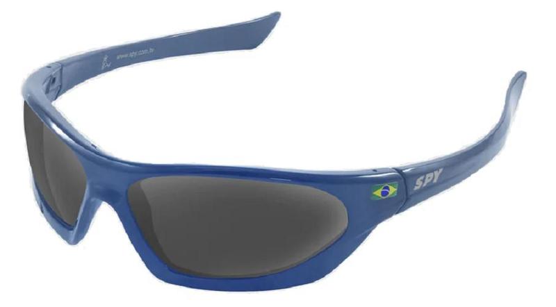 Óculos De Sol Spy 48 P. Larga Original Armação Azul Menor preço em Óculos De Sol Spy 48 P. Larga Original Armação Azul