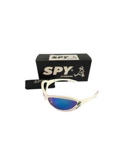 Imagem de Óculos de Sol Spy Crato 42 Original Branco Lente AZUL