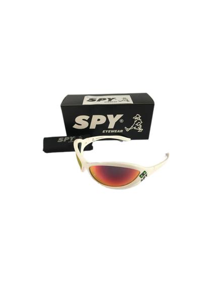 Imagem de Óculos de Sol Spy Crato 42 Original Branco Lente Vermelha