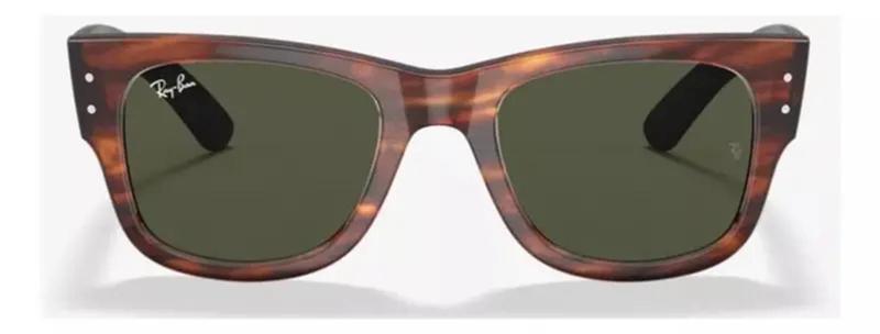 Imagem de Óculos De Sol Unissex Mega Wayfarer Tartaruga Lente Verde - Original Miami Sun