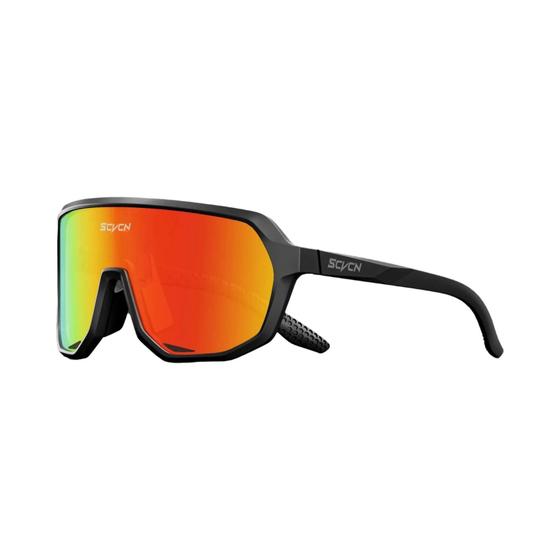 Imagem de Óculos De Sol Unissex UV400 Com Lentes Coloridas Para Ciclismo Para Dirigir, Andar De Bicicleta,