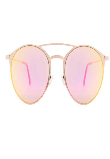 Imagem de Óculos De Sol Uva Gatinho Pixel Rosa Espelhado